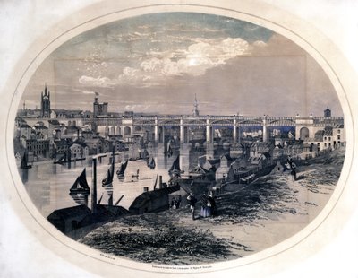 High Level Bridge, Newcastle-Upon-Tyne by W. Boozey